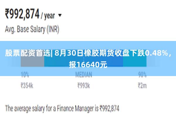 股票配资首选| 8月30日橡胶期货收盘下跌0.48%，报16640元