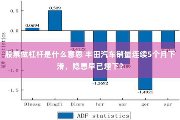 股票做杠杆是什么意思 丰田汽车销量连续5个月下滑，隐患早已埋下？